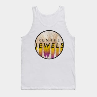 Run the Jewels - VINTAGE YELLOW CIRCLE Tank Top